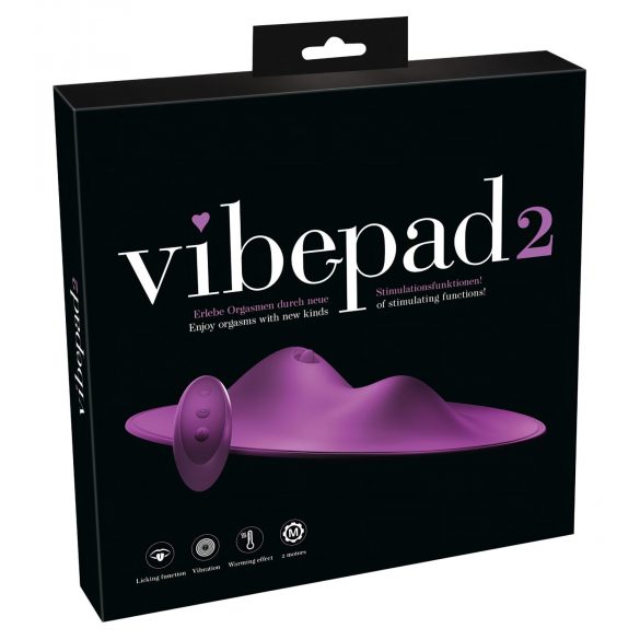 VibePad 2 - likkussen vibrator (paars)