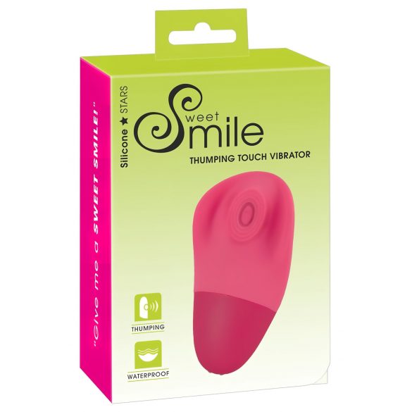 SMILE Thumping Touch - Oplaadbare klit vibratior (roze)