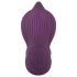 Javida RC - draadloze, 2-functie clitoris vibrator (paars)