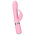 Pillow Talk Lively - oplaadbare vibrator met clitorisstimulator (roze)