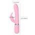 Pillow Talk Lively - oplaadbare vibrator met clitorisstimulator (roze)