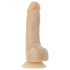 Naakte Verslaving Roterende 7 - oplaadbare, draaiende vibrator (18 cm) - huidkleurig