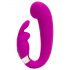 Happyrabbit Mini G - oplaadbare G-spot vibrator met clitorisstimulatie (paars)