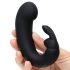 Vijftig tinten grijs Sensation - vibrator met clitorisstimulator (zwart)