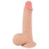 Nature Skin - dildo met huid - 19cm (natuurlijk)