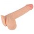 Nature Skin - dildo met huid - 19cm (natuurlijk)