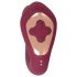 Javida Thumping - Vibromasseur Pulsant pour Point G et Clitoris (Rouge)