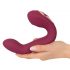 Javida Thumping - Vibromasseur Pulsant pour Point G et Clitoris (Rouge)