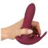 Javida RC - draadloze, 3-functie clitoris vibrator (rood)