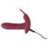 Javida RC - draadloze, 3-functie clitoris vibrator (rood)