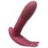 Javida RC - draadloze, 3-functie clitoris vibrator (rood)