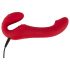 You2Toys Strapless - draadloze, herlaadbare strap-on vibrator (rood)