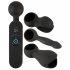 Choix des Couples - Vibrateur Massant Chauffant Rechargeable (Noir)