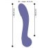 AWAQ.U 3 - oplaadbare G-spot vibrator (paars)