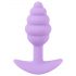 Mini Plug Intime - plug anal en silicone - violet (2,8cm)