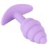 Mini Plug Intime - plug anal en silicone - violet (2,8cm)