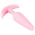 Bouchon Anal Mini Cuties - Plug en Silicone - Rose (2,1 cm)