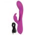 Javida Thumping Rabbit - 3-motorige konijnen-vibrator (paars)