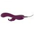 SMILE - oplaadbare 3-motorige vibrator met clitorisstimulator (paars)