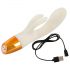 You2Toys Gloeiend in het donker - fluorescerende clitoristrillende vibrator (wit)