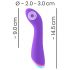 You2Toys Galacticus - oplaadbare, waterdichte G-spot vibrator (paars)