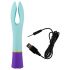 Vibromasseur double moteur étanche et coloré - You2Toys bunt.