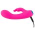 You2Toys bunt. - oplaadbare, waterdichte vibrator met clitorisstimulator (roze)