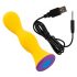 You2Toys bunt. - oplaadbare, waterdichte anale vibrator (geel)