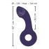 SMILE - Vibromasseur rechargeable pour point G et P (violet)