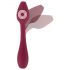 You2Toys Rosenrot - buigzame rozenknop G-spot vibrator (rood)