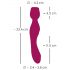 You2Toys Rosenrot - oplaadbare rozen massage vibrator (rood)