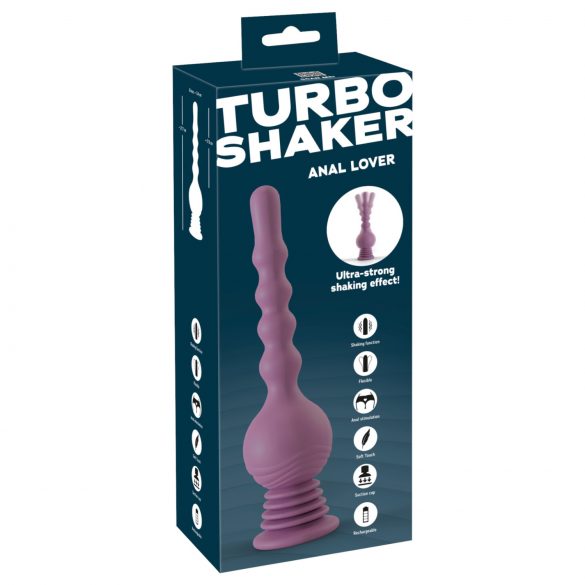 You2Toys Turbo Shaker - anale vibrator (paars)