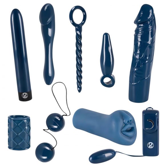 You2Toys - Midnight Blue - Vibrator Set (9-delig)