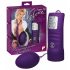 You2Toys - Velvet paarse vibratorei - fluweelzacht