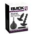 Black Velvet anale set (4-delig)