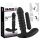 Black Velvet geribbelde vibrator - medium (zwart)