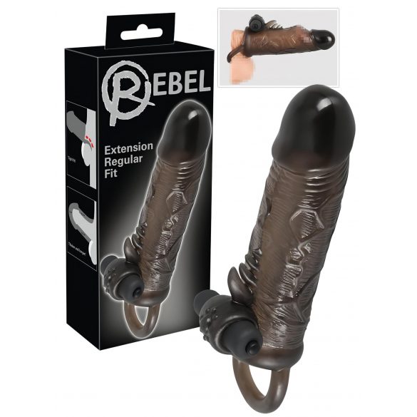 Rebel Regular – vibrerende penismantel (19 cm)