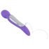 SMILE Wand - Dubbele motor vibrator (paars)