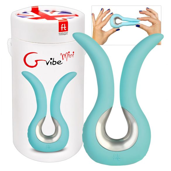 G-vibe Mini - USB siliconen vibrator (mint)