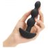 b-Vibe - Vibromasseur anal rechargeable à triple perle (noir)