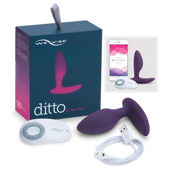 We-Vibe Ditto - oplaadbare anale vibrator (paars)