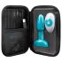 b-Vibe Rimming - Vibromasseur anal à rotation perles (turquoise)