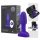 b-Vibe Rimming - stimulateur anal à perles rotatives (violet)