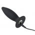 Black Velvet S - oplaadbare, anale vibrator voor beginners - klein (zwart)