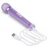 Le Wand Petite - exclusieve, oplaadbare massagevibrator (paars)