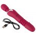 Javida Thrusting - 3in1 massager vibrator (rood)