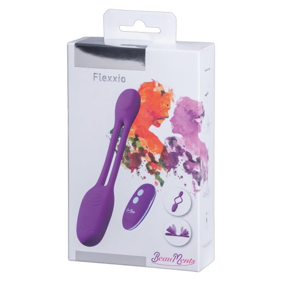 BeauMents Flexxio - 2-motorige paren-vibrator (paars)