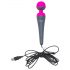 PalmPower Wand - massagestimulator met powerbank (roze-grijs)