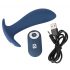 You2Toys - Plug - oplaadbare, draadloze anale vibrator (blauw)