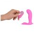 SMILE G-Spot Panty - oplaadbare, draadloze vibrator voor bevestiging (roze)